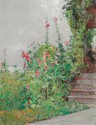 Childe Hassam Celia Thaxter Garden, oil painting reproduction